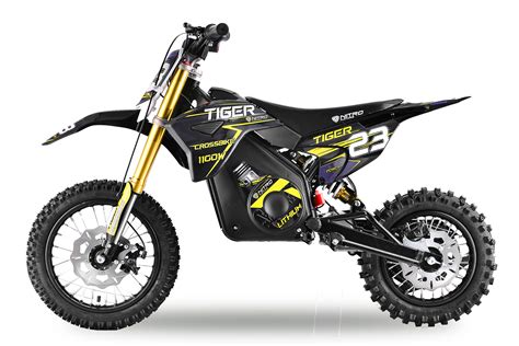 Dirt Moto Electrique Enfant Ado Cross V Watts Tiger Lithium Ah