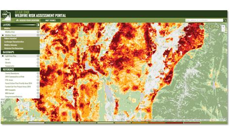 Utah Wildfire Risk Assessment Portal Uwrap Timmons Group