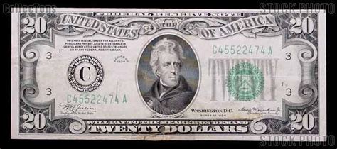 1934 $20 Bill Value: Are “A”, “B”, "C", "D", Star Note Series Worth Money?