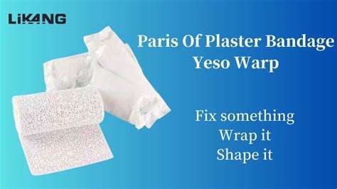 Plaster Of Paris Bandage Yeso Wrap YouTube