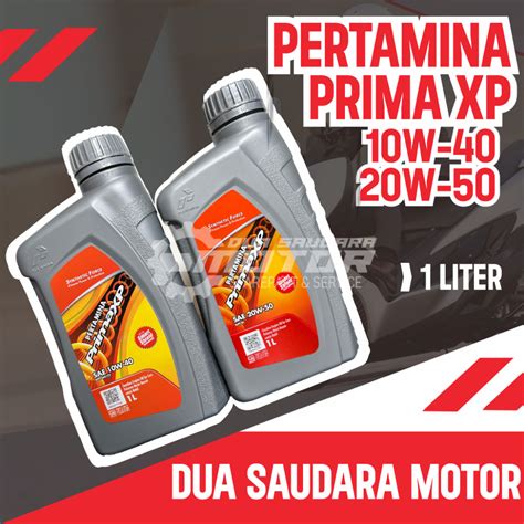 Jual OLI MESIN PRIMA XP 1 Liter Shopee Indonesia