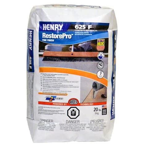 Henry 20 Lbs 625 Restorepro Fine Concrete Resurfacer 16363 The Home Depot