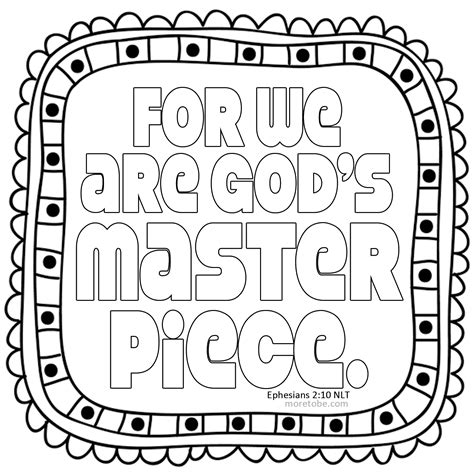 Ephesians 2 8 Coloring Page Coloring Pages