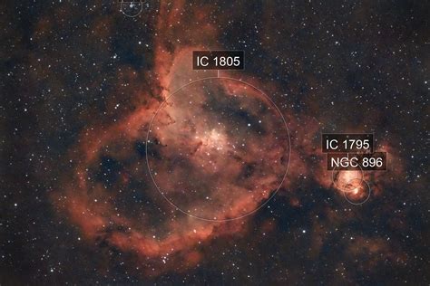 IC1805 The Heart Nebula In Bortle 8 Hyeonseo Jung AstroBin