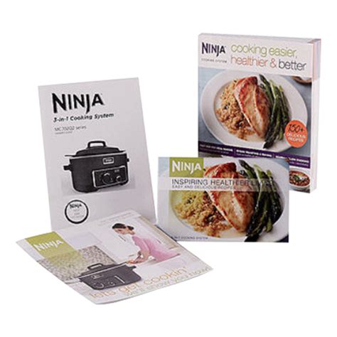 Morningsave Ninja 3 In 1 Cooking System With Cookbook And Accessories