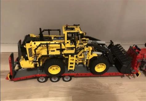 Lego Technic Technik Lkw Trailer Moc Mit Power Functions Eur