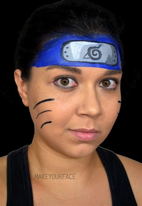 See Naruto Makeup Tutorial Youtu Be Cxnsbkrtniq Pintura De