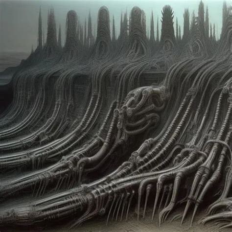 Horror High Quality H R Giger Biomechanical Lan In 2024 Giger