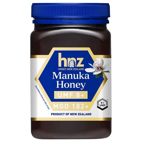 Honey New Zealand Manuka Honey UMF 8 MGO 182 500g