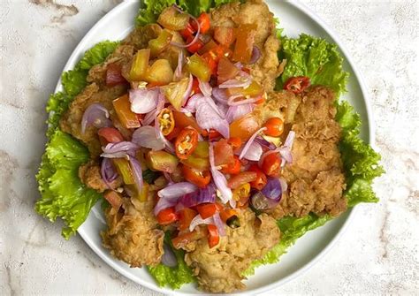 Resep Ayam Crispy Sambal Iris Oleh Rini Dwi Astuti Cookpad