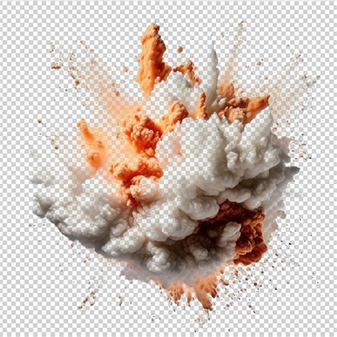 Premium Psd Psd Skypowder Explosion Isolated On Transparent