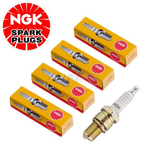 4x NGK CR9E Spark Plugs For KAWASAKI 600cc ZX600 J1 J2 ZX 6R 00 01