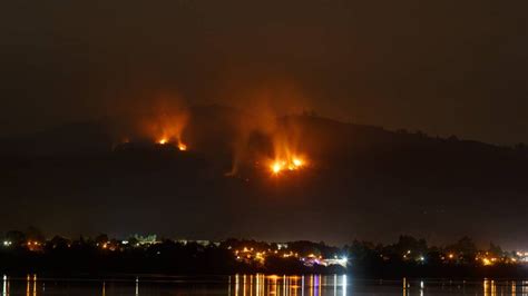 Incendios Forestales Senapred Declara Alerta Roja En Comunas