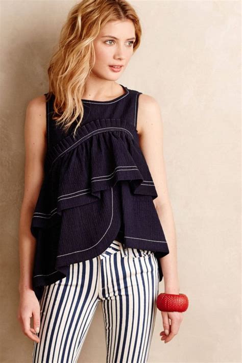 Anthropologies New Arrivals Tanks And Tops Topista