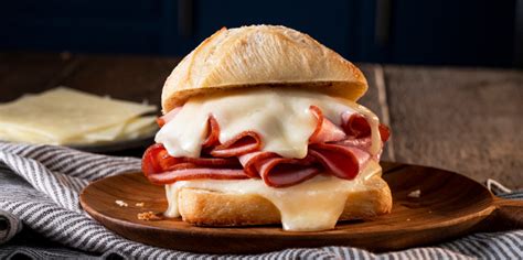 Hot Ham & Swiss Sandwich Recipe | Sargento