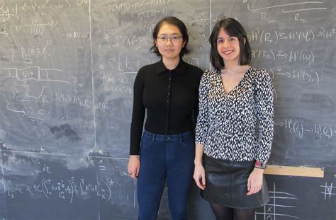 Women In Mathematics Aim For An Equals Sign MIT News Massachusetts