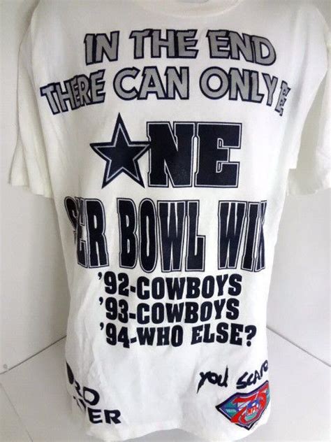 Vintage 1994 Pro Player Dallas Cowboys Super Bowl Champions Size Large