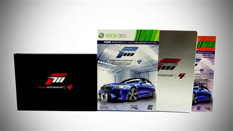 Forza Motorsport 4 Limited Collector S Edition Unboxing YouTube