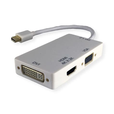 VALUE Adapterkabel Mini DisplayPort V1 2 VGA DVI HDMI Aktiv