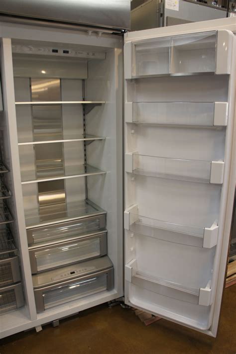 42″ Monogram Ziss420nnss 252 Cuft Side By Side Refrigerator