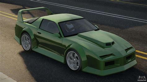 Pontiac Firebird Custom Green for GTA San Andreas