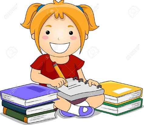 Child Writing Clipart Free Download On Clipartmag