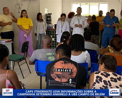 Projeto CAPS Itinerante leva informações sobre a Campanha Setembro