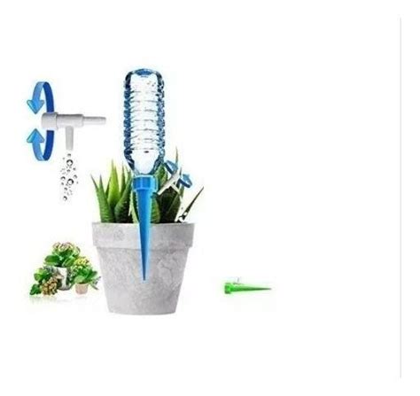 Kit 12 Regador Automático Irrigador Plantas Gotejador Jardim