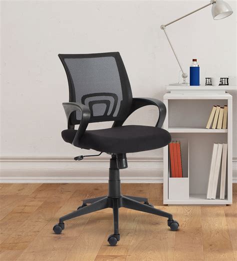 Buy Mid 804 Breathable Mesh Ergonomic Chair In Black Colour At 30 Off