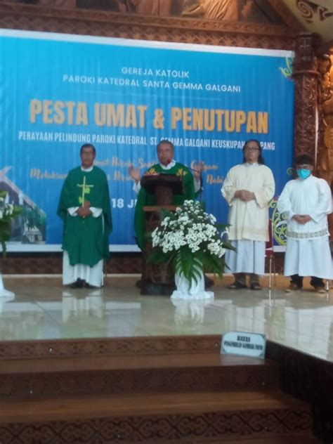 Meriah Guyub Pesta Umat Paroki Katedral St Gemma Galgani Ketapang