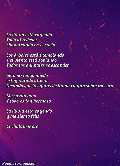 Poemas Sobre La Lluvia Para Ni Os Poemas Online