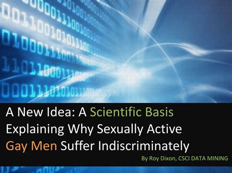 PDF A New Idea A Scientific Basis Explaining Why Sexually Active Gay Men Suffer Indiscriminately