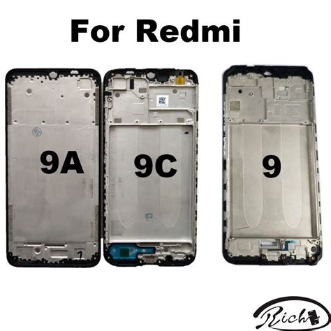 ใหม่ เคสหน้าจอ Lcd กรอบกลาง ด้านหลัง สําหรับ Xiaomi Redmi 9a 9 9c 9i 9at Shopee Thailand