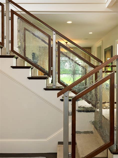 Custom Designed Stair Railing Contemporary Staircase Boston By