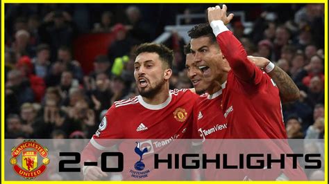 Cuplikan Gol Mu Vs Tottenham Hasil Liga Inggris Tadi Malam