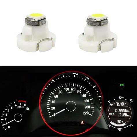 Buy WLJH 10x White T4 2 Neo Wedge 3030 Chipest 10mm Base Led Car