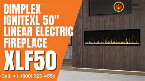 Dimplex Ignitexl 50 Linear Electric Fireplace Xlf50 Youtube