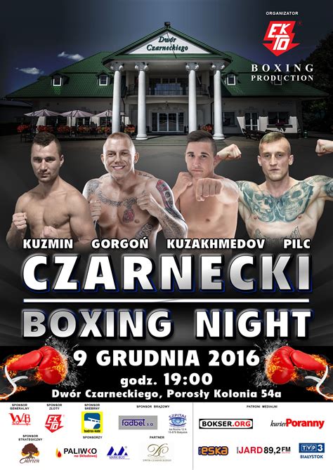 Czarnecki Boxing Night Grudnia Wojownicy Sport