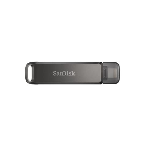 แฟลชไดรฟ SanDisk iXpand Flash Drive Luxe 256GB Black Lightning and