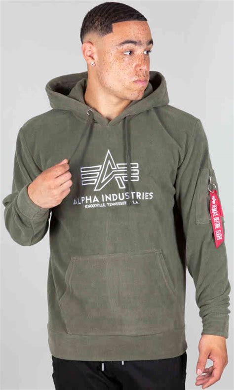 Alpha Industries Basic Polar Fleece Hoodie Buy Cheap Fc Moto