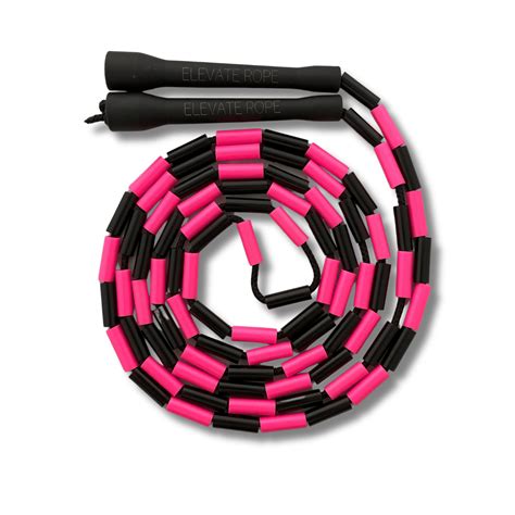 Pink Demon Beaded Jump Rope Quality Jump Ropes Elevate Rope