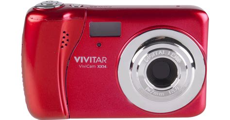 Vivitar Vivicam Xx Digital Camera Red Vxx Red Wm B H Photo