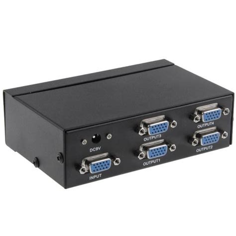 VGA Video Splitter 4 Port 250MHz Help Tech Co Ltd