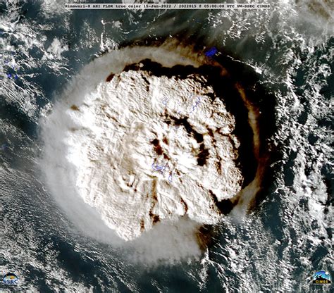 The Hunga Tonga-Hunga Ha’apai Eruption: A Global Impact - Map Arkansas ...