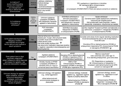 Best Practices For Evaluation And Treatment Of Agitated Children And