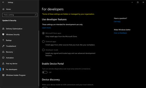 How To Enable Developer Mode In Windows 10 Steps