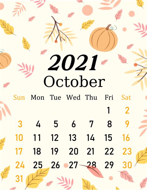 2021 Calendar - 10 Free PDF Printables | Printablee