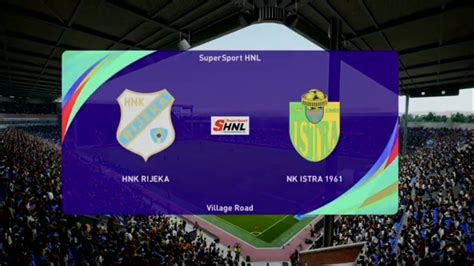 HNK Rijeka Vs NK Istra 1961 PES SHNL 22 23 YouTube