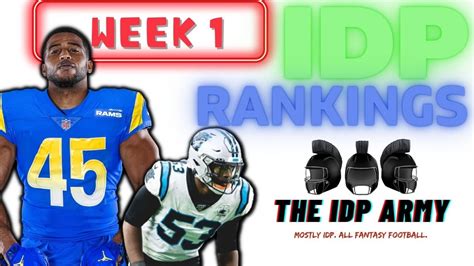 Idp Fantasy Football Rankings 2023