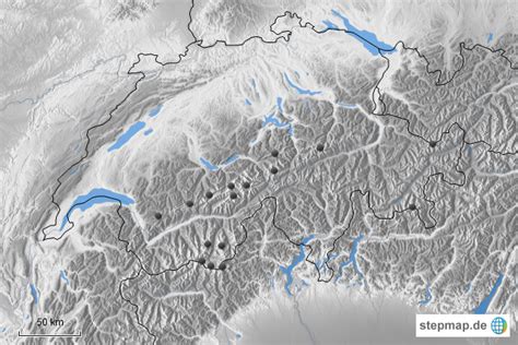 Dufourspitze Map